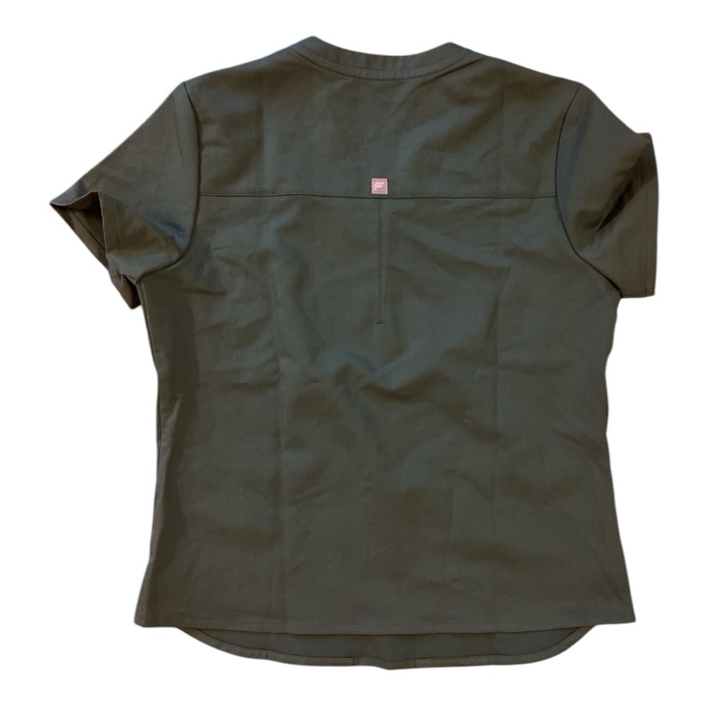 FABLETICS Women's Green V-Neck Scrub top - Picture 2 of 3